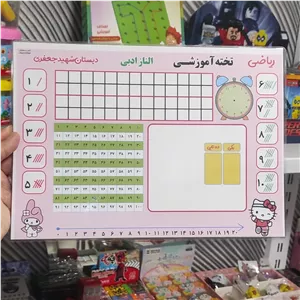 تخته آموزشی کلاس اول طرح دخترانه با نام اختصاصی