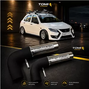 کیت مکش M15 تامی تیونینگ استیل مناسب کوییک سایز 63 و 76 میلیمتر
