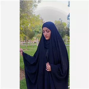 چادر عربی جواهر دوزی پاپیون پراکنده
