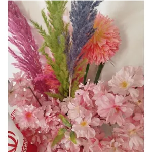 گل های رنگی مصنوعی 