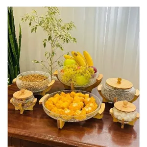 ست ابگز پذیرایی چوبی ست کامل 
