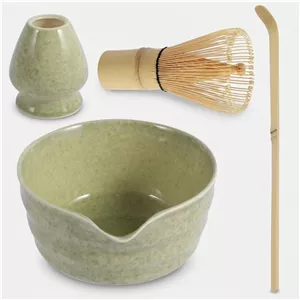 سرویس چای خوری 4 پارچه 3 نفره مدل ماچا کد set4