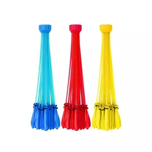 بادکنک آبی مدل happy baby balloons مجموعه 111 عددی