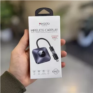 دانگل وایرلس کارپلی CARPLAY یسیدو YESIDO KM23