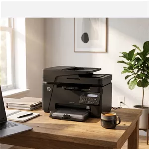 پرینتر چندکاره لیزری hp مدل M128FN سیاه و سفید
