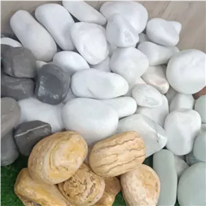 سنگ قلوه ای سایز پرتقالی کیسه 40 کیلویی 