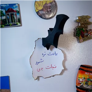 مگنت یخچال طرح بتمن - بت رنگ