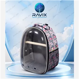 کوله حمل عروس هلندی و پرندگان زینتی مدل گل پنجره شفاف
