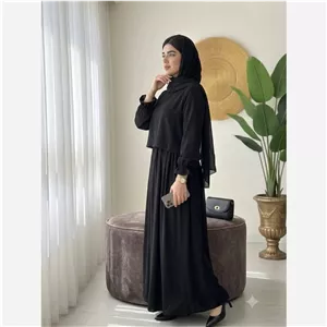 عبا زنانه الیزه دو تیکه عبا مجلسی زنانه عبا زنانه مجلسی 