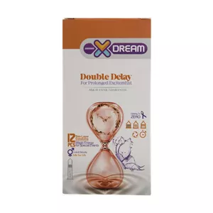 کاندوم ایکس دریم مدل Double Delay بسته 12 عددی