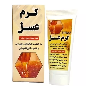 کرم عسل نیکا (30 گرم)  آبرسان و روشن کننده پوست