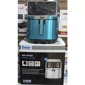 سرخ کن فکر بدون روغن مدل FK26A سرخکن Fakir رژیمی 10 لیتری دو المنت 12 برنامه 2100 وات واقعی
