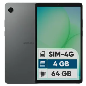 تبلت 8.7 اینچ سامسونگ مدل Galaxy Tab A11 4G، ظرفیت 64 گیگابایت و رم 4 گیگابایت، قابلیت پشتیبانی از سیم کارت، رزولوشن ...