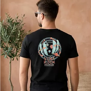 تیشرت چاپی دونخ طرح ROCK کد 41423