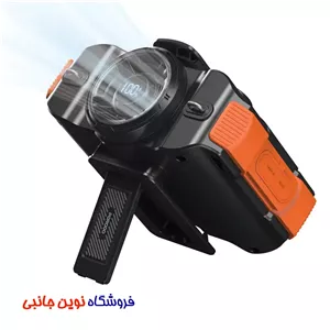 پنکه کمری بلوتوثی پرودو مدل PDPNW50 ا Porodo PDPNW50BK Lifestyle 800mAh Bluetooth Waist Fan (تکعمده )