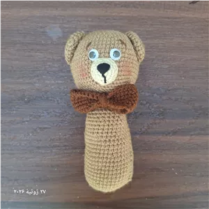 جغجغه شیکری خرس پاپیونی