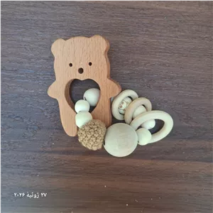 دندونی چوبی (جغجغه دار)