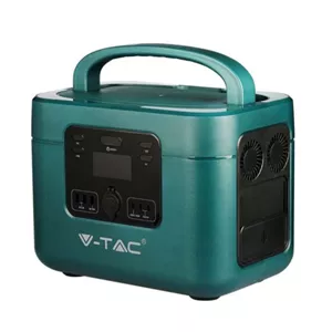 پاور استیشن قابل حمل V-TAC 1000W مدل VT-1001 با ظرفیت باتری 328 هزار میلی آمپر ساعت