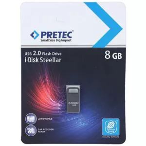 فلش 8 گیگ پرتک Pretec i-Disk Steellar 