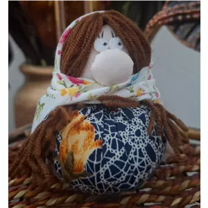 عروسک دست ساز بقچه ای ننه جون.