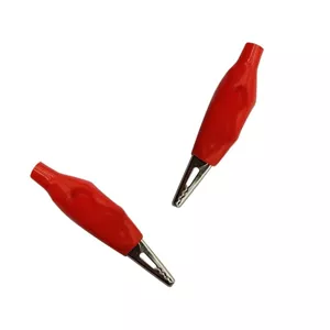گیره سوسماری متوسط رنگ قرمز