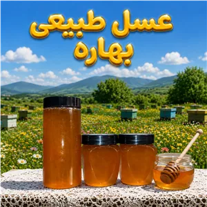 عسل طبیعی بهاره بدون موم