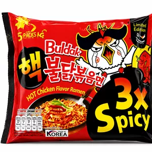نودل کره ایی3x spicy آتشین 