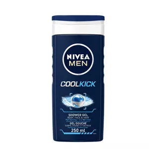 ژل دوش مردانه نیوآ CoolKick مدل Icy Menthol 250 میلی لیتر اصل