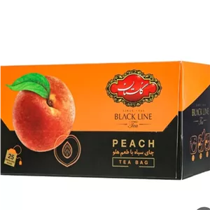 چای سیاه با طعم هلو گلستان 