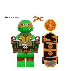 لگو آدمکی مایکل آنجلو لاکپشت های نینجا اصلی اورجینال LEGO