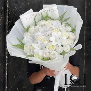 دسته گل مصنوعی لیلیوم AL105