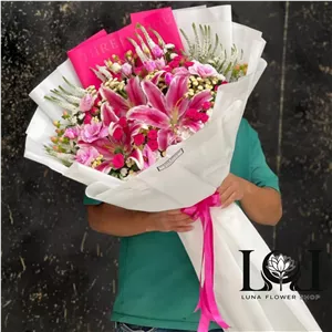 دسته گل لیلیوم DL139