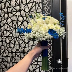 دسته گل عروس DL127