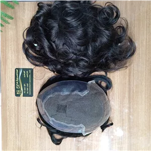 پروتز مو مردانه (تور سوئیسی هالیوودی) طبیعی و غیرقابل تشخیص