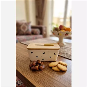 خرما خوری درب دار قلبی 