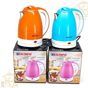  کتری برقی بدون سیم المپیا (OLYMPIA) مدل OE-42 ظرفیت 2.0 لیتر