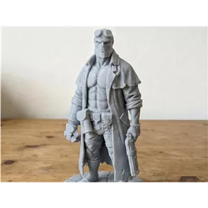 مجسمه مینیاتوری هلبوی Hellboy با طراحی کلاسیک
