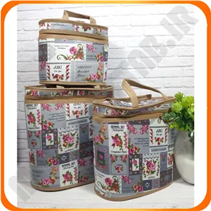 کاور فلاکس 3 عددی کرپ ROSE GOLD رز طلایی