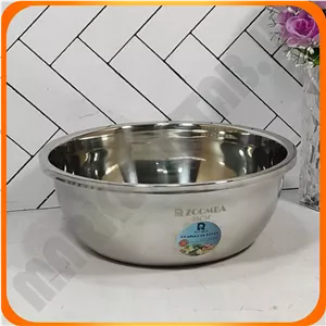 لگن استیل سایز 30 استیل نگیر M2738 زومبا