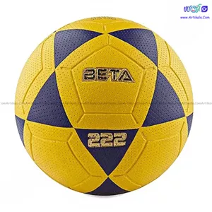 توپ فوتسال چرمی سایز 3.5 مدل beta 222