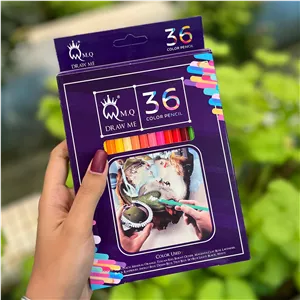 مدادرنگی 36 رنگ ام کیو جعبه مقوایی