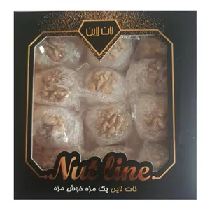باسلوق نارگیل با مغز گردو نات لاین - 500 گرم