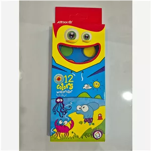 آبرنگ 12 رنگ آریا