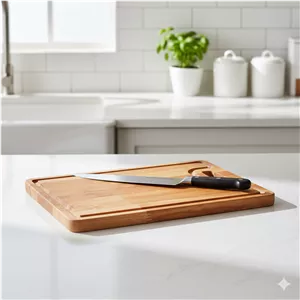 تخته برش چوبی کوچک لیمون کد 2164