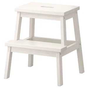 چهار پایه چوبی سفید ایکیا IKEA-BEKVAM