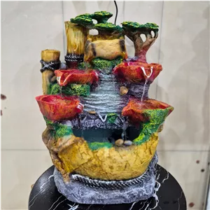 آبنماخانگی رو میزی دارای پمپ آب قابل تنظیم0030(پسکرایه)