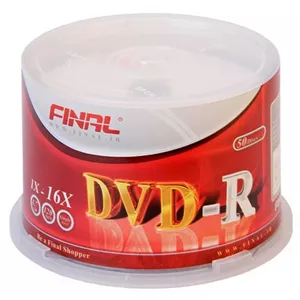 دی وی دی خام فینال کد PKHT-DVD-011-1 بسته 50 عددی
