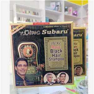 شامپو رنگ سوبارو اورجینال مدل black hair