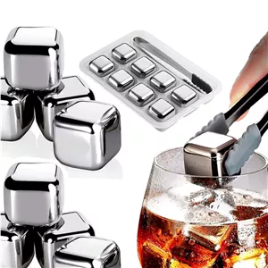 یخ استیل مدل مکعبی مجموعه چهار عددی
