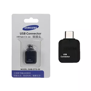 تبدیل Samsung Type-C To USB مدل OTG-S7 - مشکی - ASP(گارانتی شش ماهه آروین سپهر)